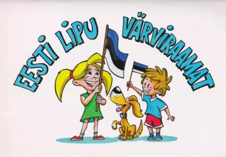 Eesti lipu värviraamat