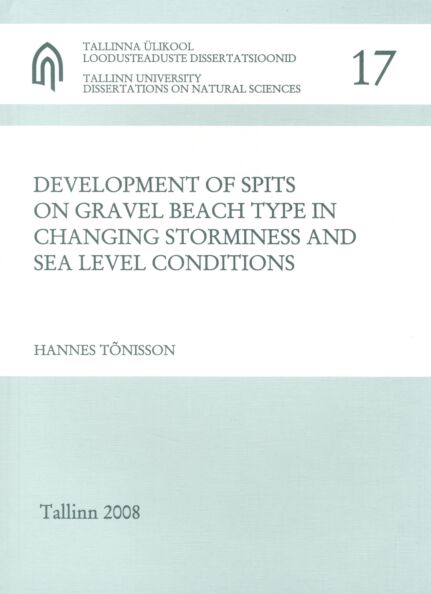 Development of spits on gravel beach type in changing storminess and sea level conditions