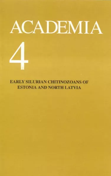 Early Silurian Chitinozoans of Estonia And North Latvia