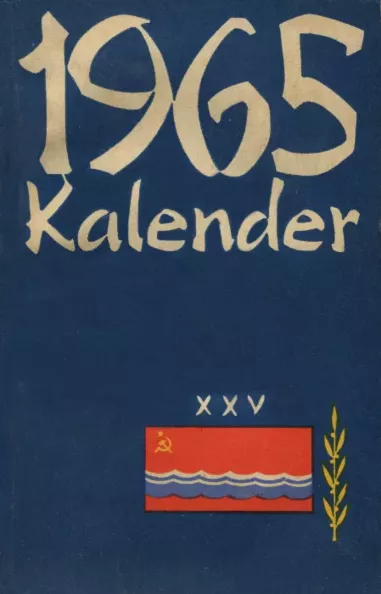 Kalender 1965