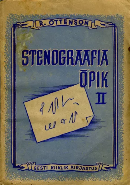 Stenograafia õpik 2. osa