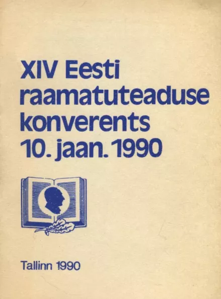 XIV Eesti raamatuteaduse konverents